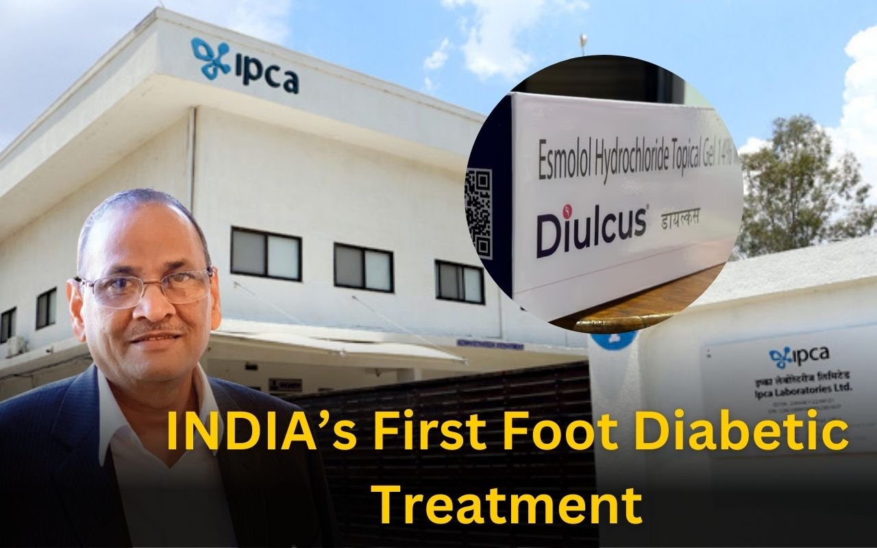 IPCA Labs Lauched New New Diabetic Foot Ulcer Drug "DiUlcus"