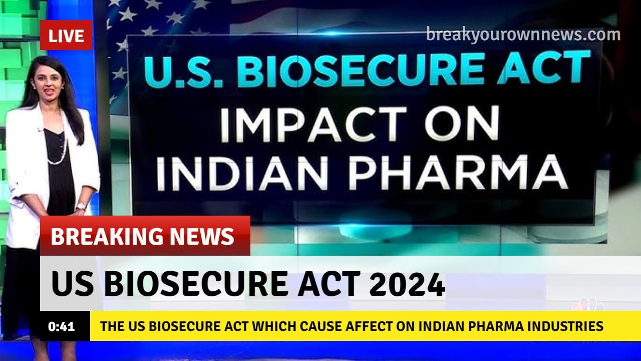 US Biosecure Act 2024, Effects on Indian Pharma Industries