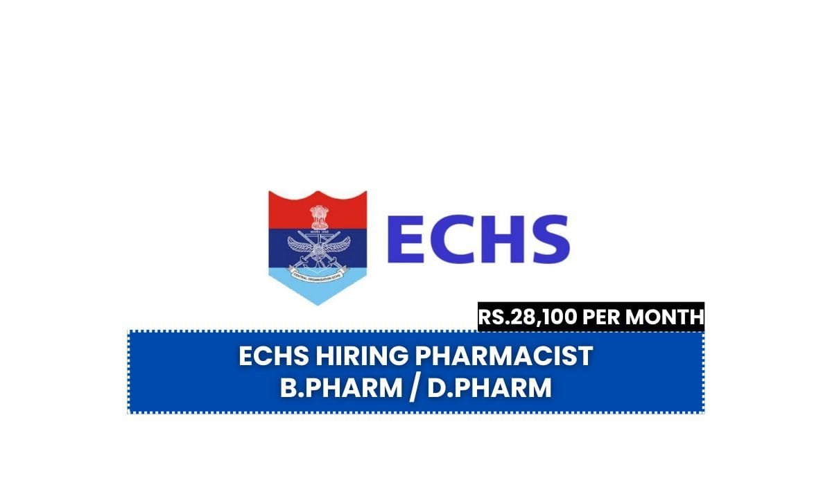 ECHS Hiring Pharmacist