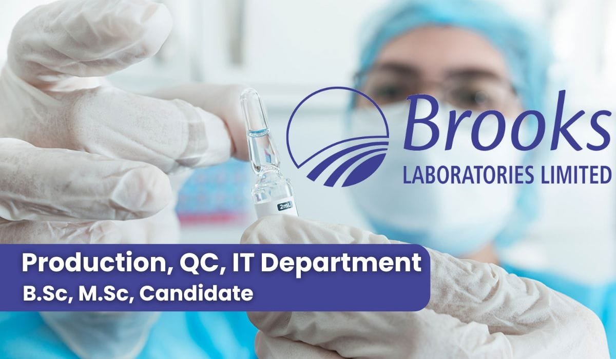 Brooks Steriscience Limited Hiring Production, QC, IT Department