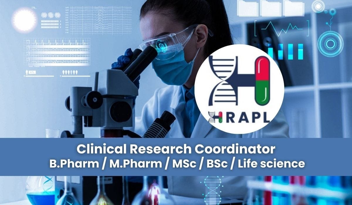 HRAPL Hiring Clinical Research Coordinator