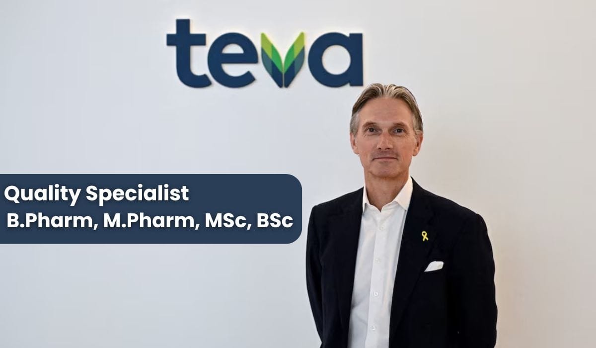 Teva Hiring Quality Specialist