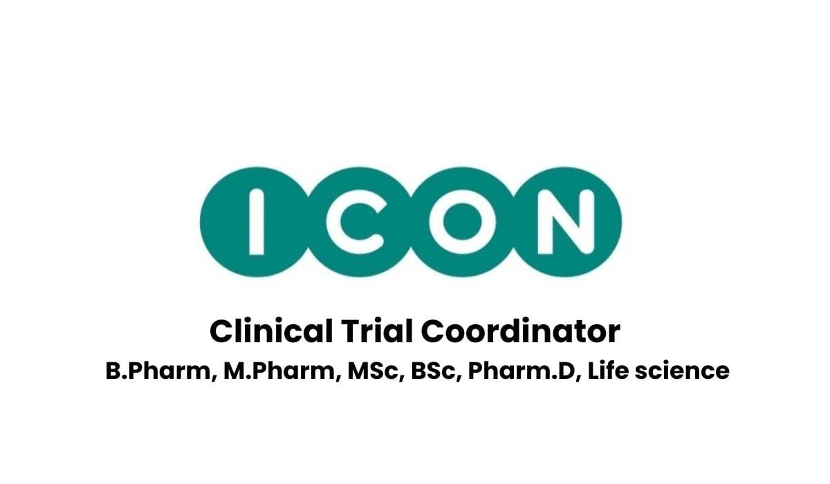 ICON Hiring For Clinical Trial Coordinator