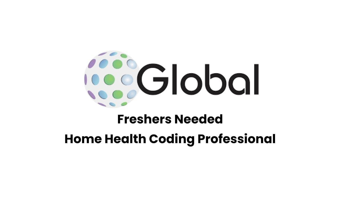 Freshers Hiring Health Coding In Global Healthcare