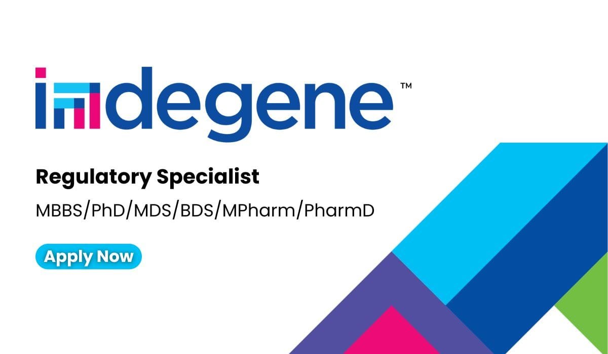 Indegene Hiring For Regulatory Specialist