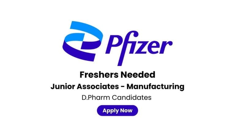 Pfizer Manufacturing Filing Walk-in Interviews for Freshers in Manufacturing at Pfizer Healthcare ...
