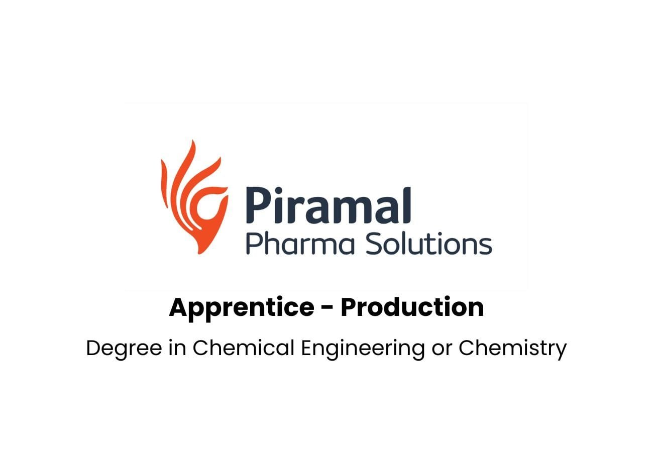 Apprentice - Production Job at Piramal Pharma Solutions