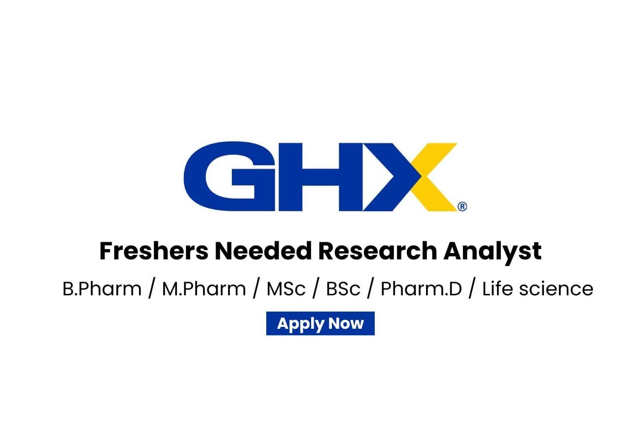 GHX Hiring For Freshers Research Analyst