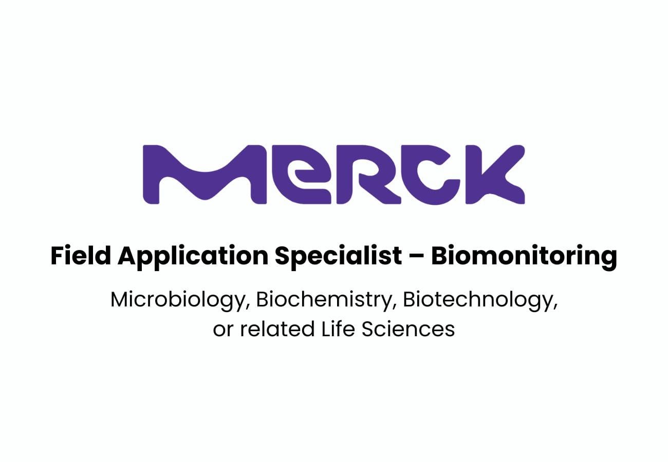 Merck Hiring Field Application Specialist