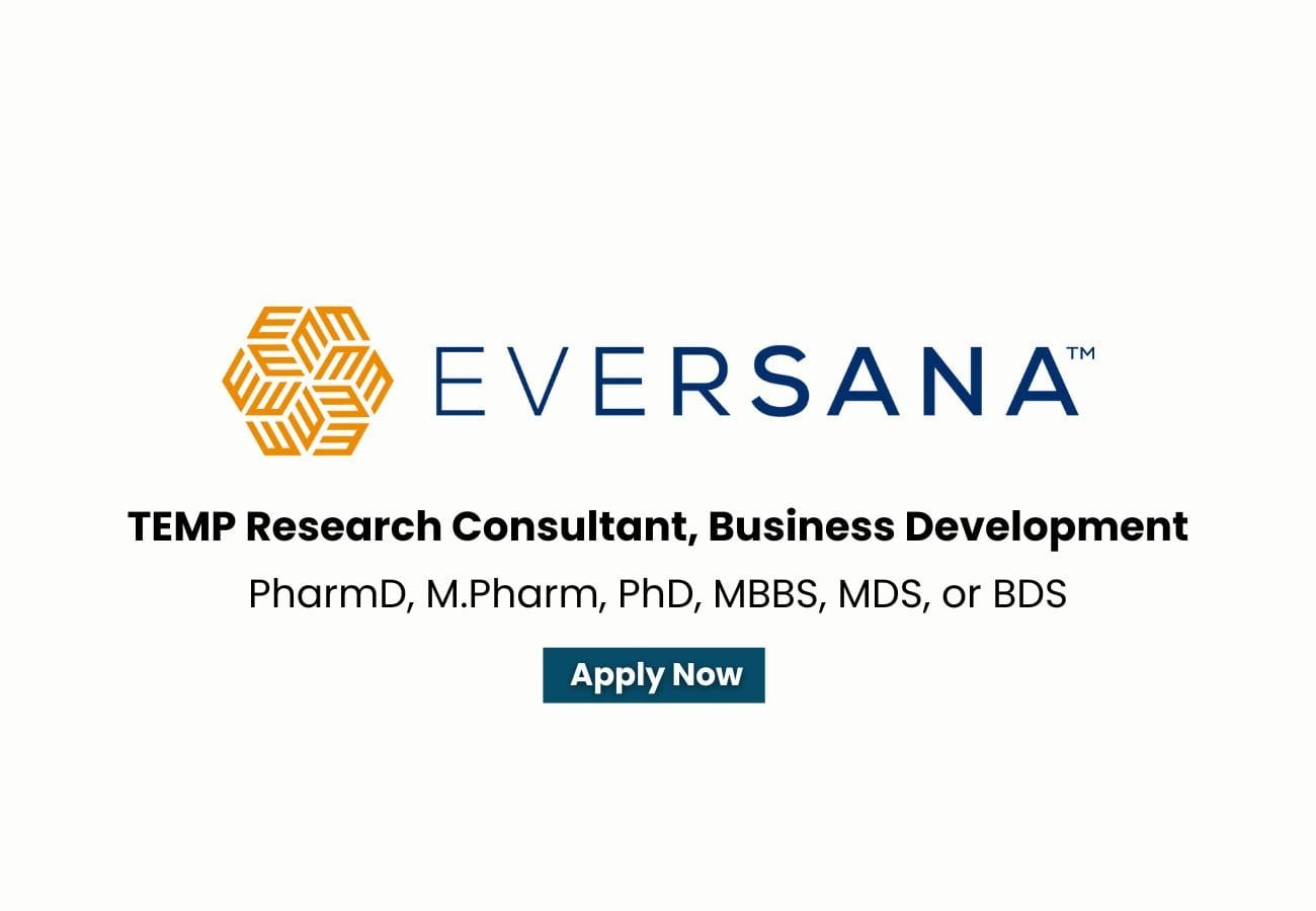 Eversana Hiring For Medical and Scientific Reviewer