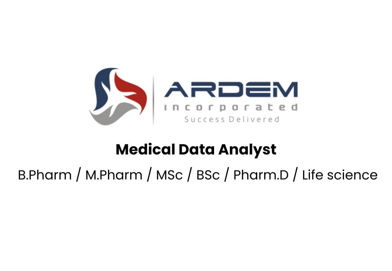 Ardem Data Hiring For Medical Data Analyst