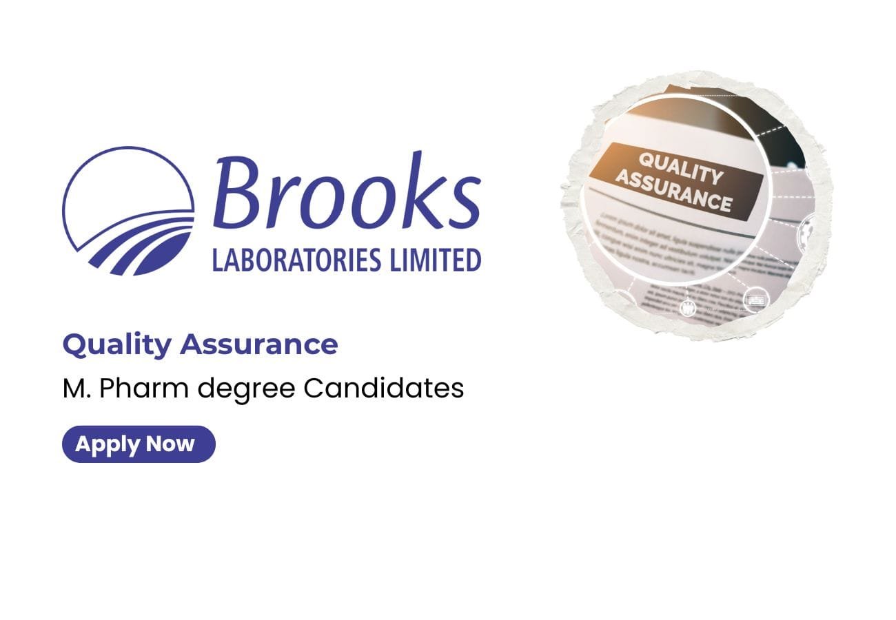 Brooks Steriscience Limited Hiring For Quality Assurance