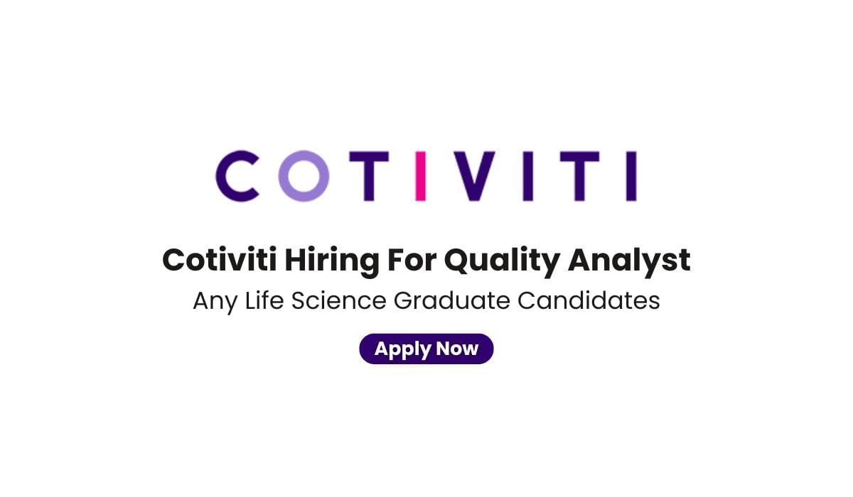 Cotiviti Hiring For Quality Analyst