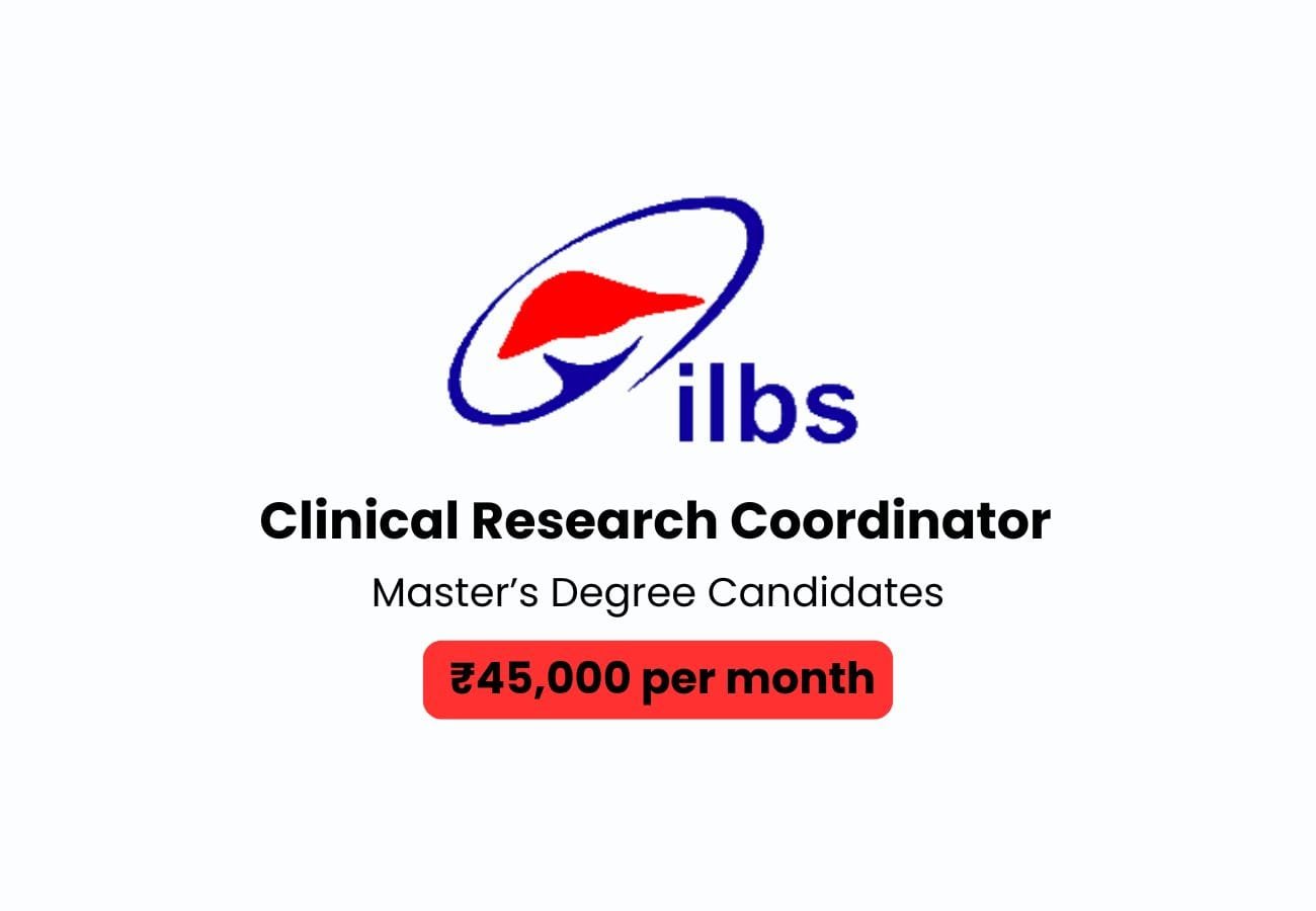 Clinical Research Coordinator at Institute of Liver and Biliary Sciences (ILBS),