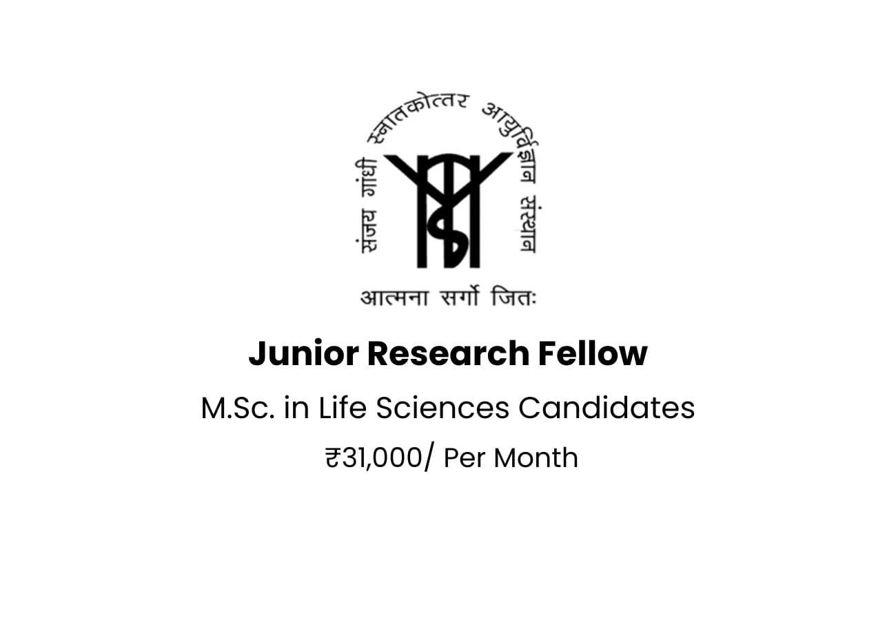 SGPGIMS Hiring For Junior Research Fellow