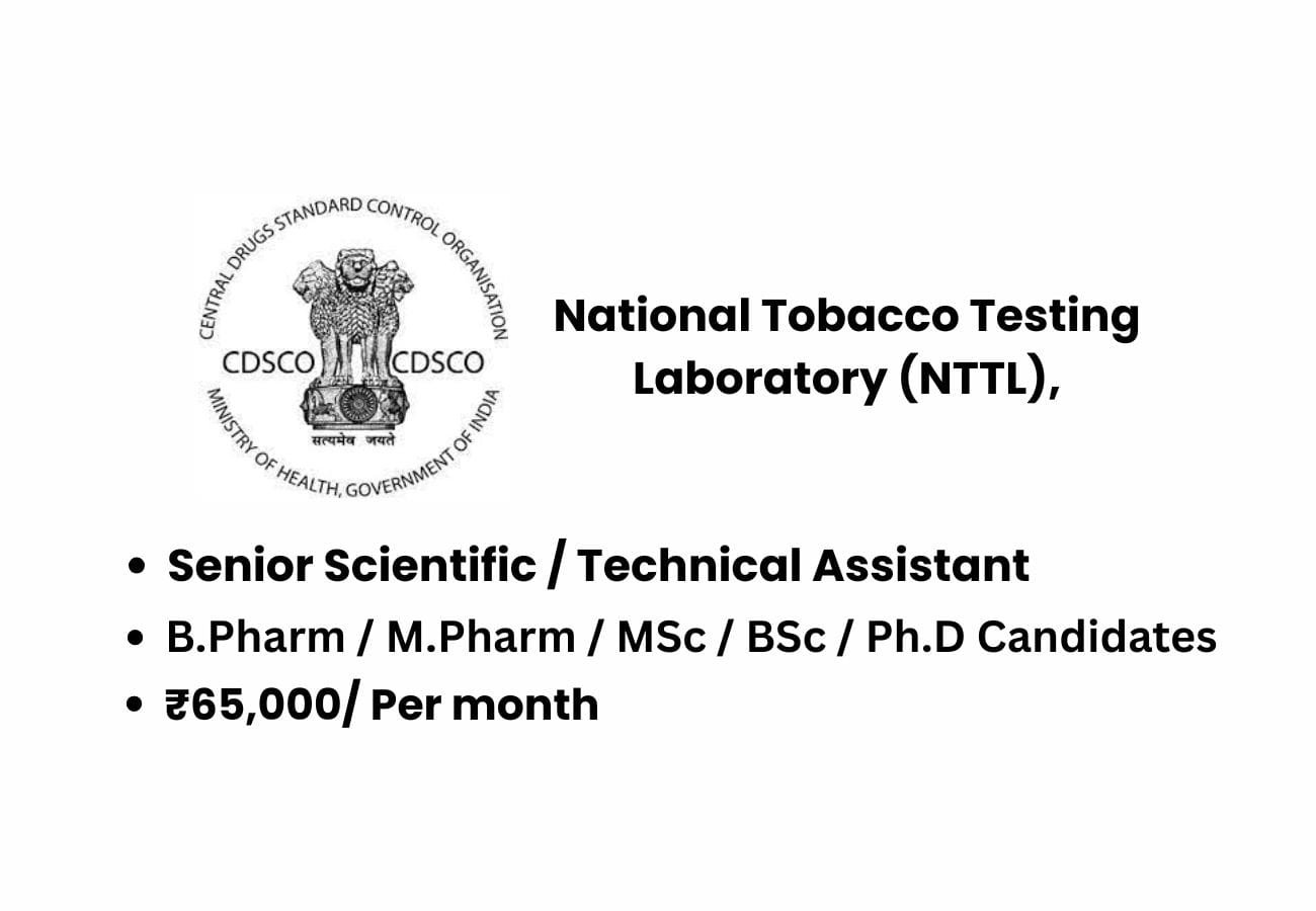"NTTL Guwahati Recruitment 2025: Pharma Jobs @₹65,000/month – Apply Now!"