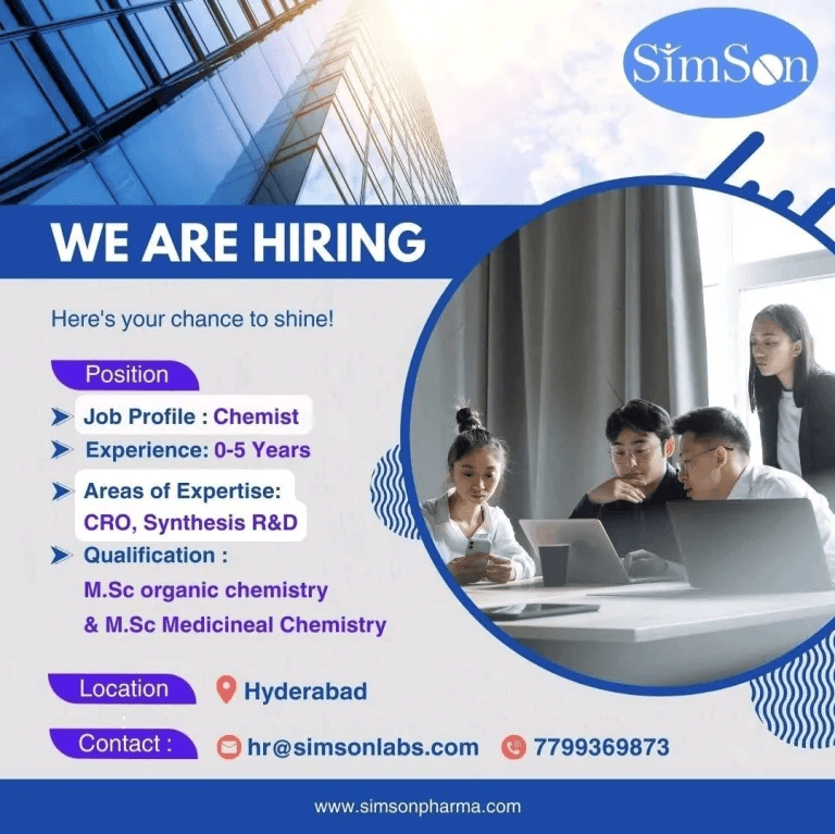 Join Sim Son Labs as a Chemist – Exciting Opportunity Join Sim Son Labs as a Chemist – Exciting Opportunity