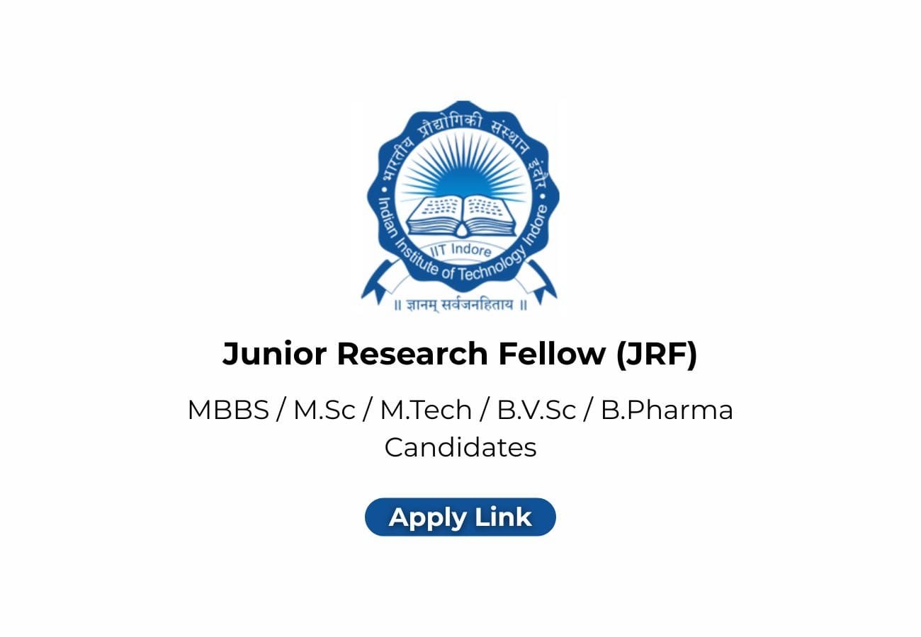 JRF Opportunity at IIT Indore – ICMR Hepatitis Research Project | Apply Now!