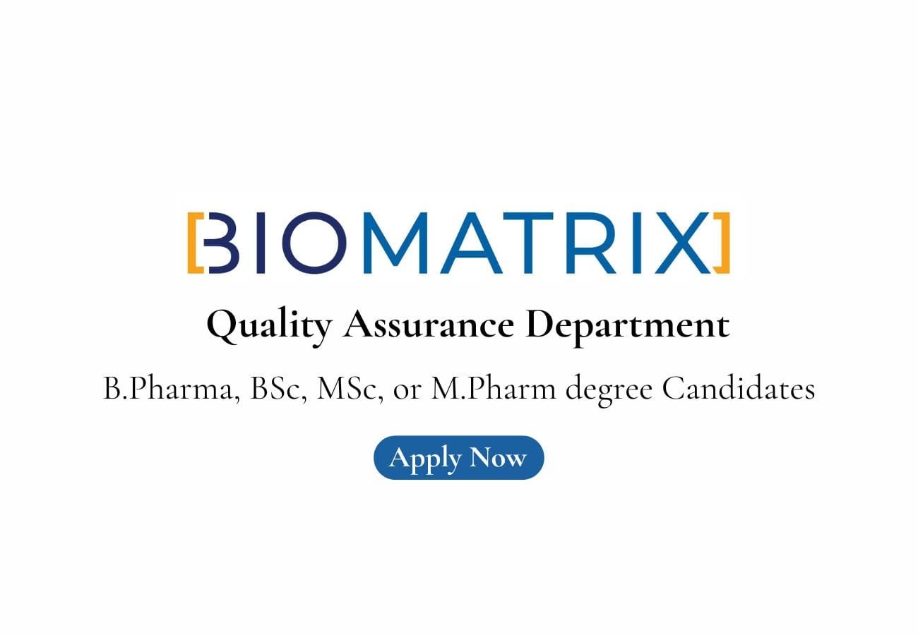 BioMatrix Healthcare QA Recruitment – Apply Now