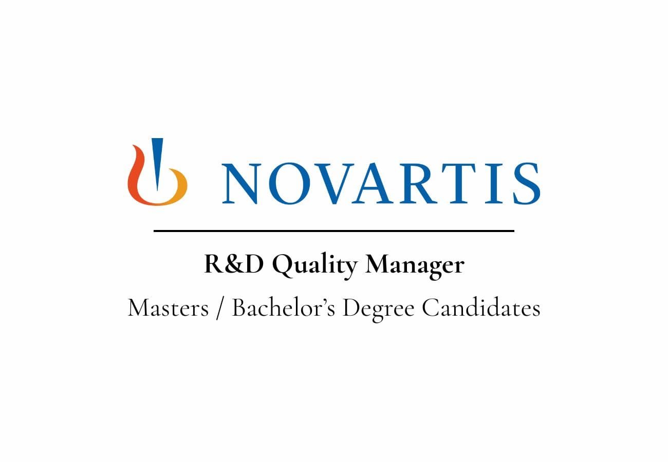 Novartis Careers: Quality Assurance Manager in Drug Development