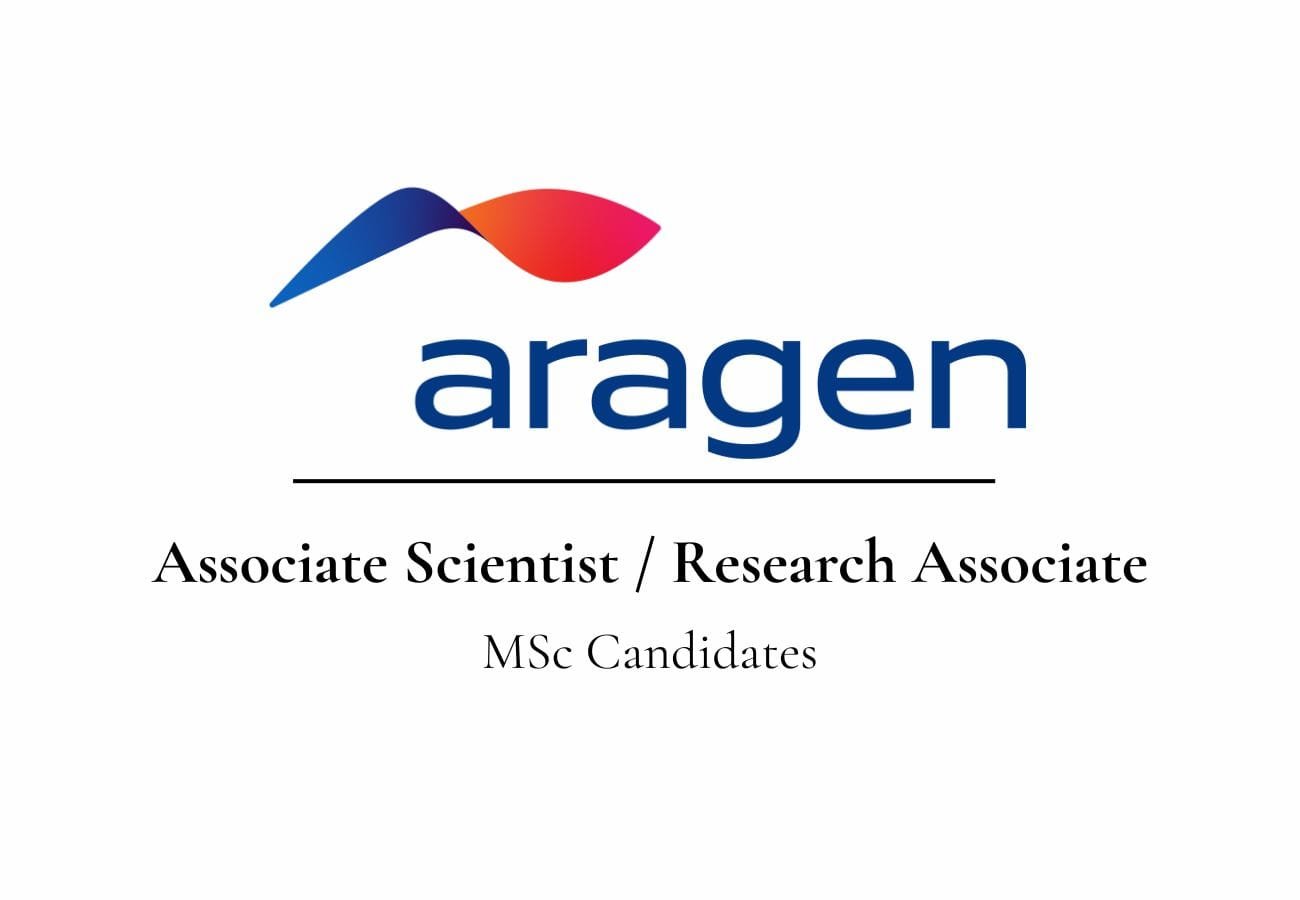 Aragen Life Sciences Hiring Associate Scientist & Research Associates