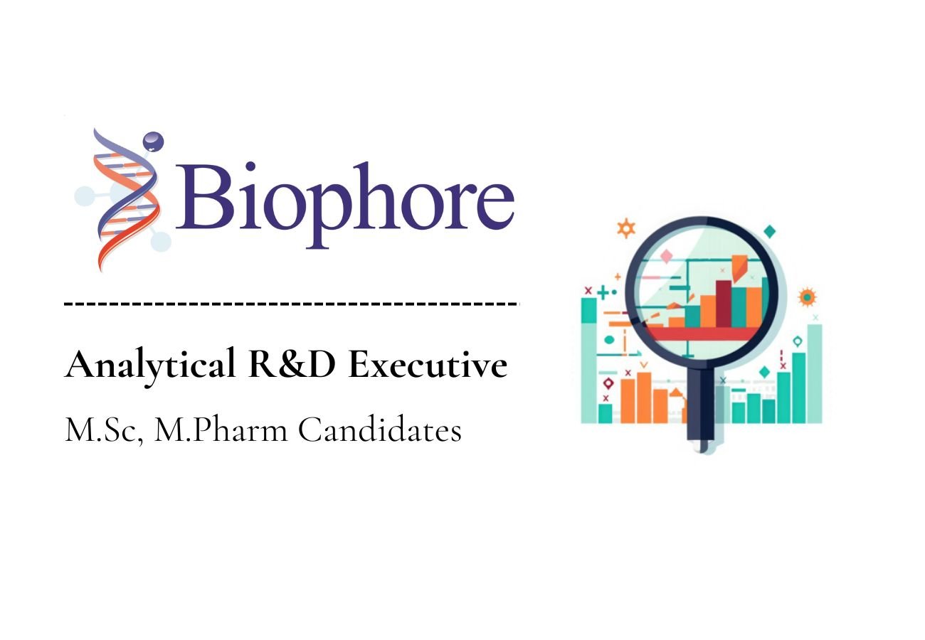 Analytical R&D Executive Opening at Biophore Pharma