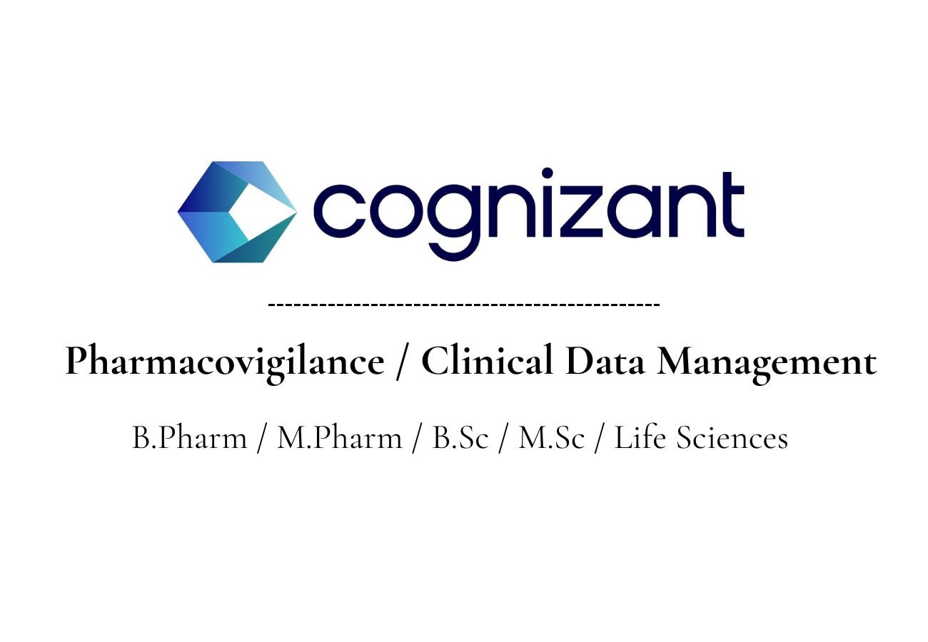 Cognizant Hiring For Pharmacovigilance / Clinical Data Management
