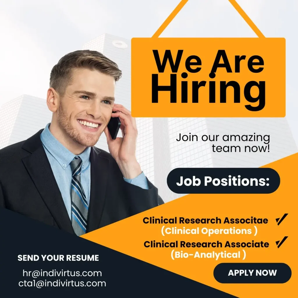 Indivirtus Hiring Clinical Research Associate Indivirtus Hiring Clinical Research Associate