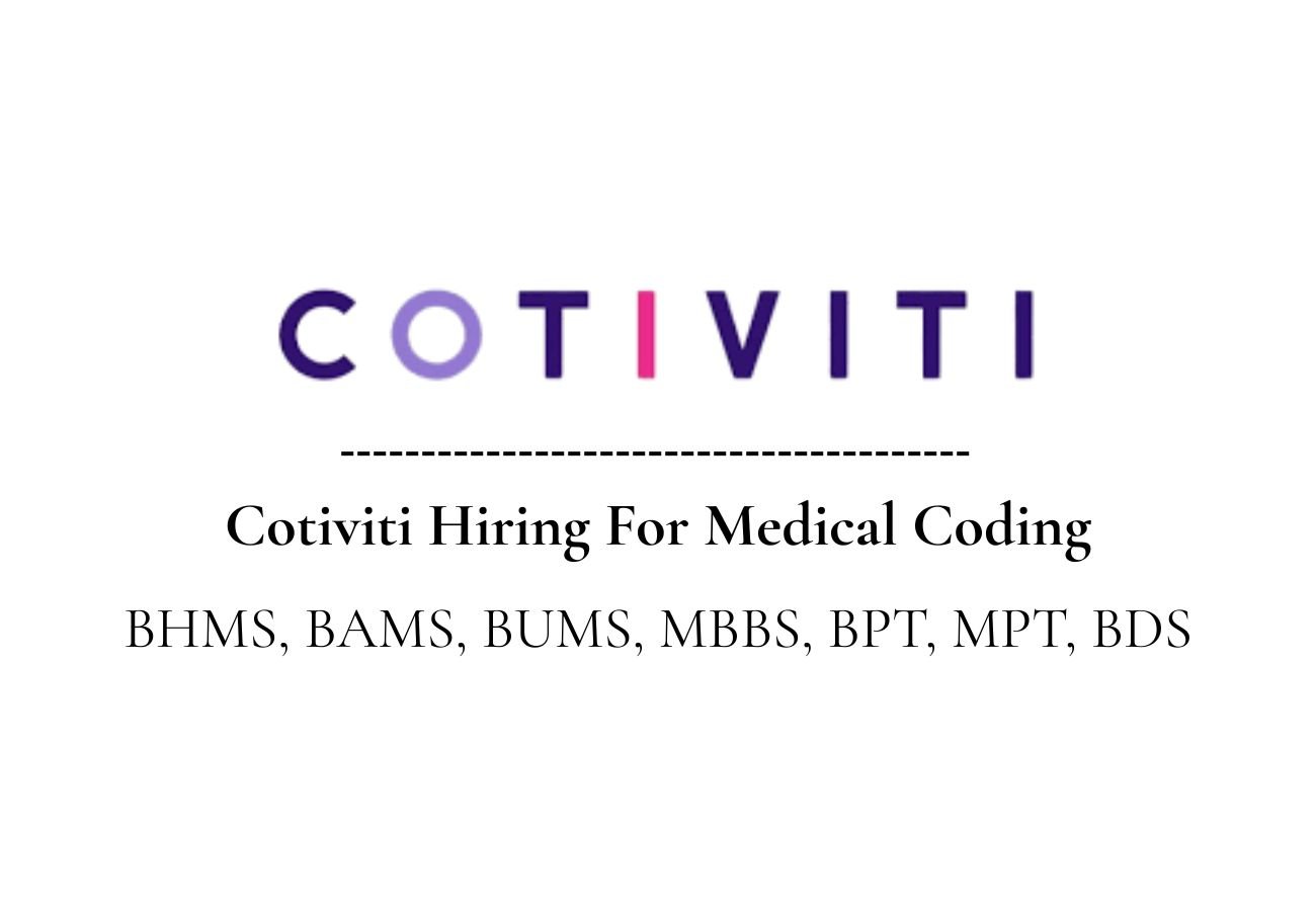 Cotiviti Hiring For Medical Coding