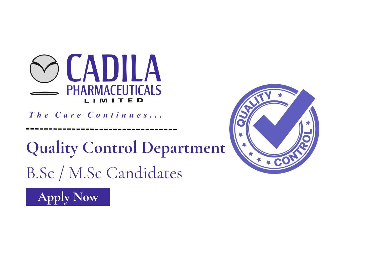 Cadila Pharmaceuticals Hiring For Quality Control