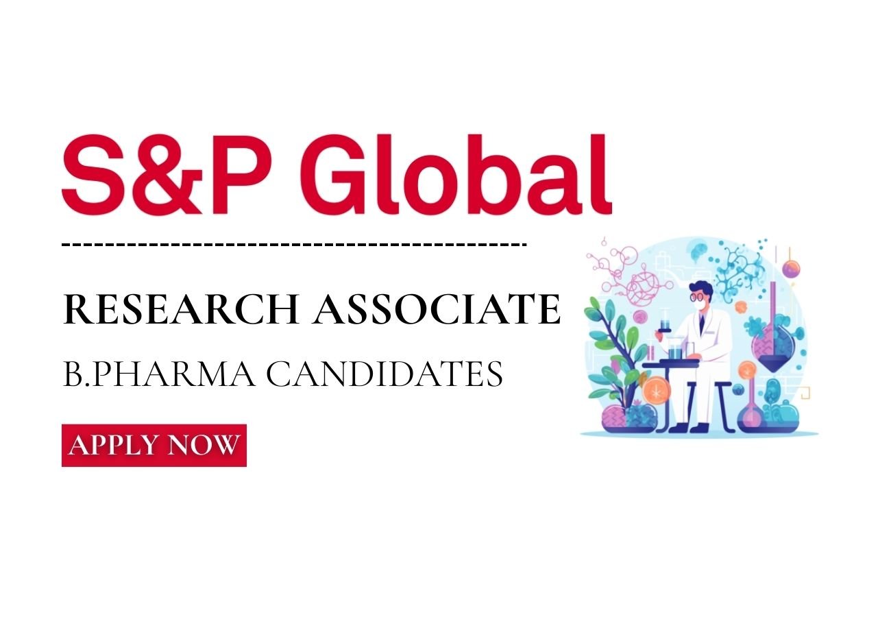 S&P Global Hiring For Research Associate