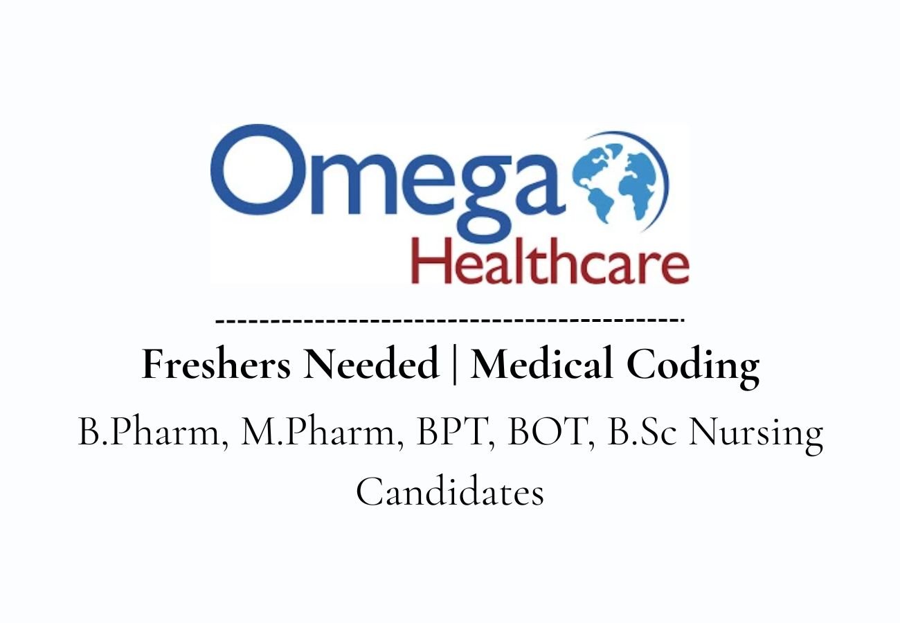 Omega Healthcare Hiring Freshers for Medical Coding