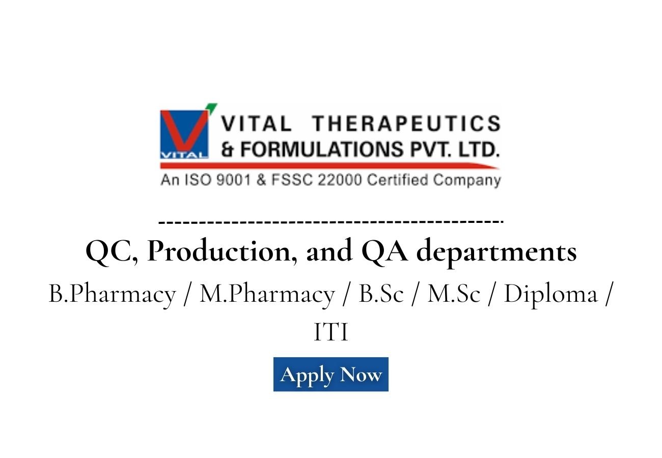 Vital Therapeutics Hiring QC, Production, and QA departments