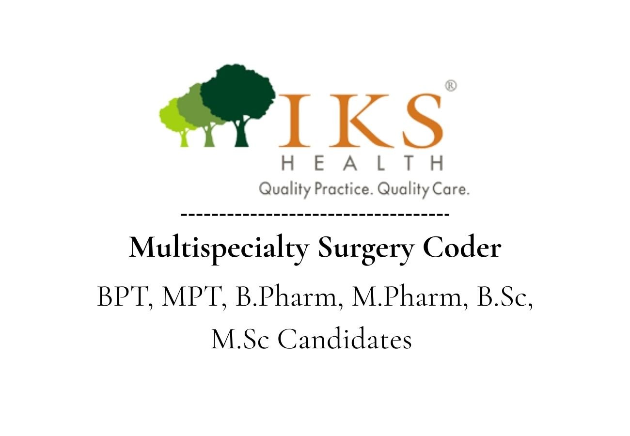 IKS Health Hiring Multispecialty Surgery Coder
