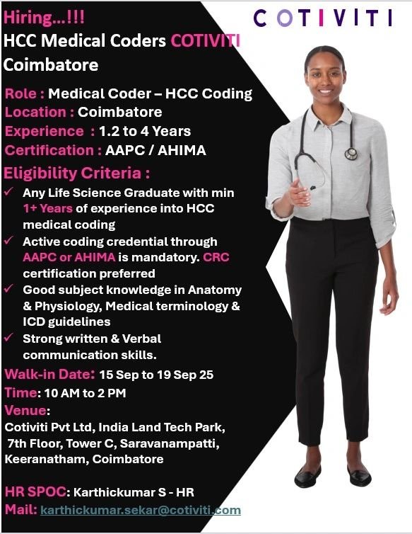 Cotiviti Hiring For Medical Coding Cotiviti Hiring For Medical Coding