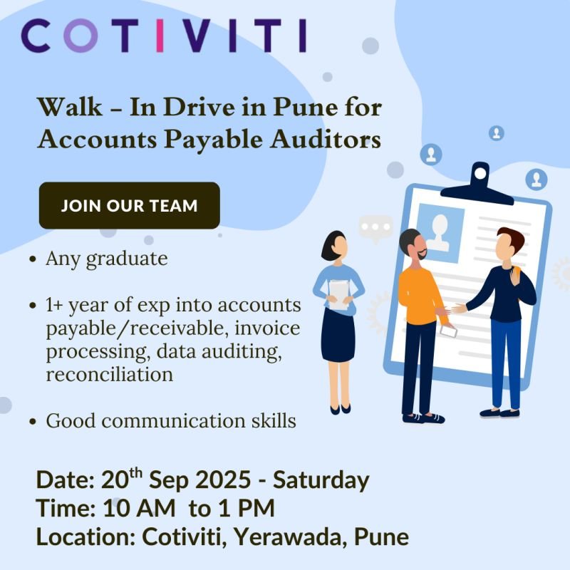 Cotiviti Hiring For Accounts Payable Auditor Cotiviti Hiring For Accounts Payable Auditor