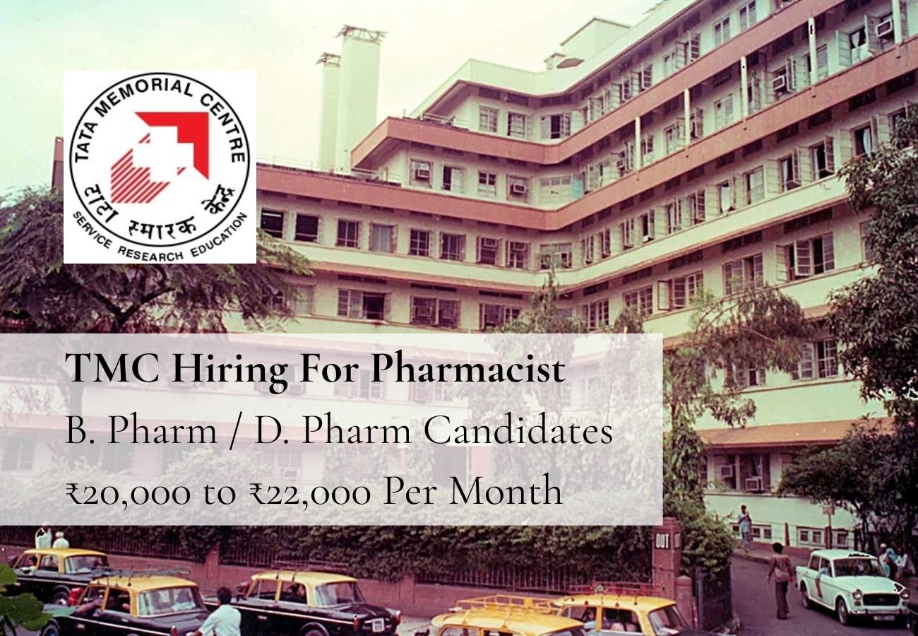 TMC Hiring For Pharmacist