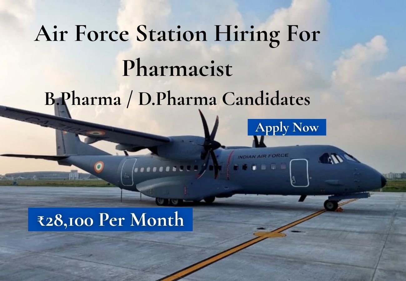 Air Force Station Hiring For Pharmacist