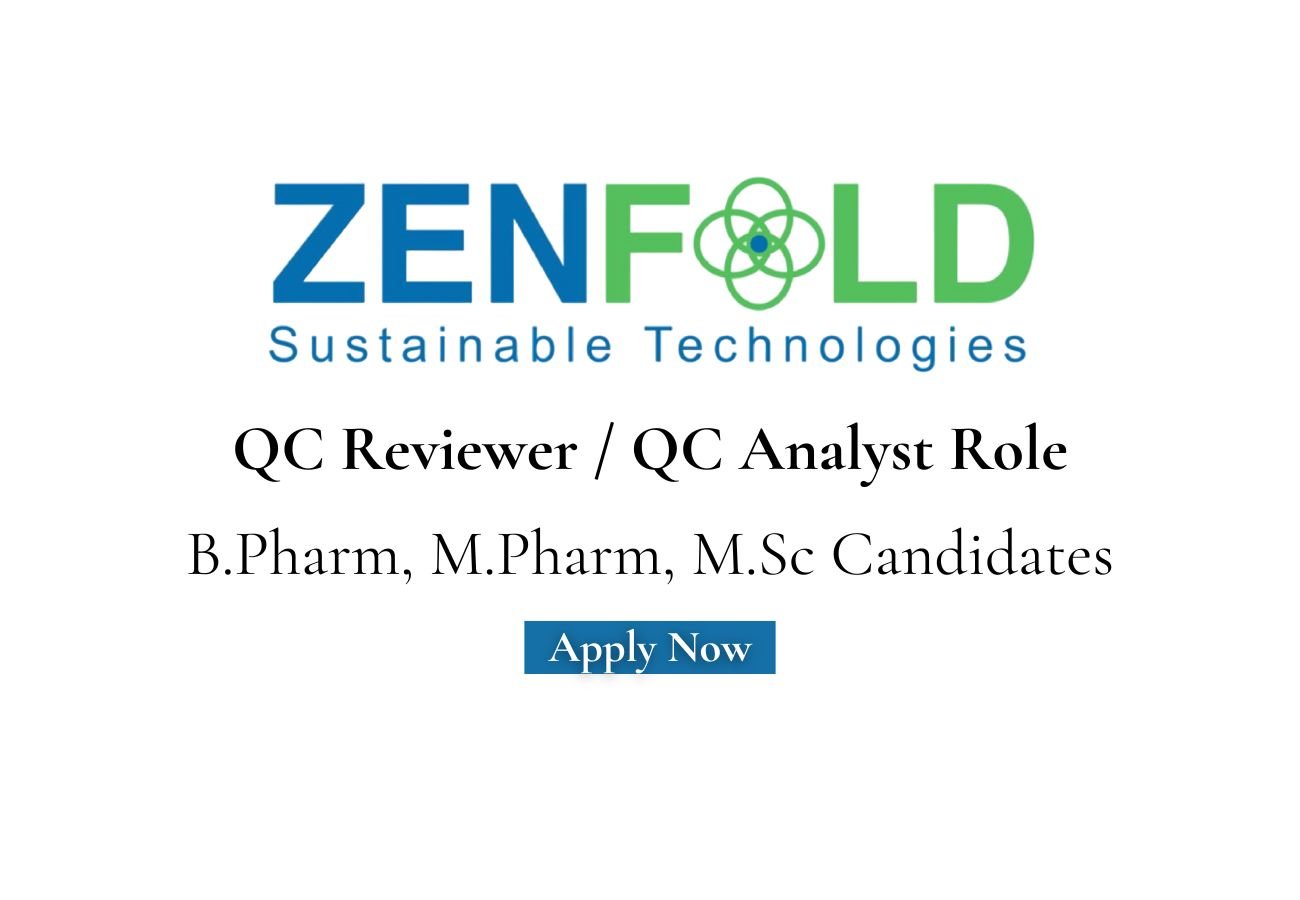 ZENFOLD Hiring For QC Reviewer, QC Analyst