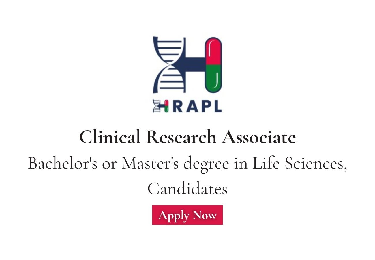HRAPL Hiring For Clinical Research Associate