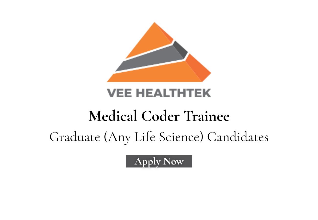 VEE HEALTHTEK Hiring For Medical Coder Trainee