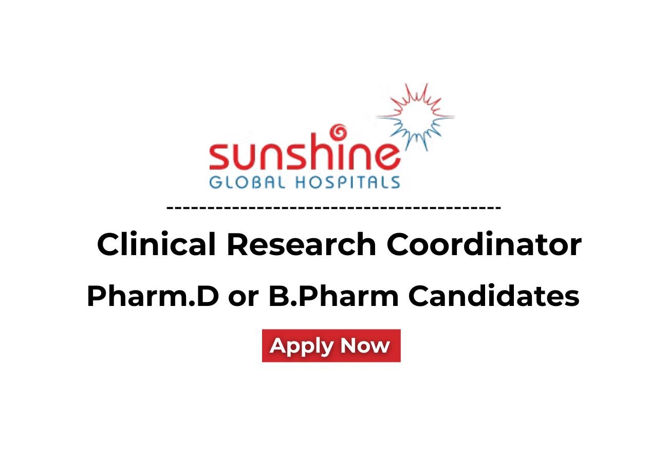 Sunshine Global Hiring For Clinical Research Coordinator