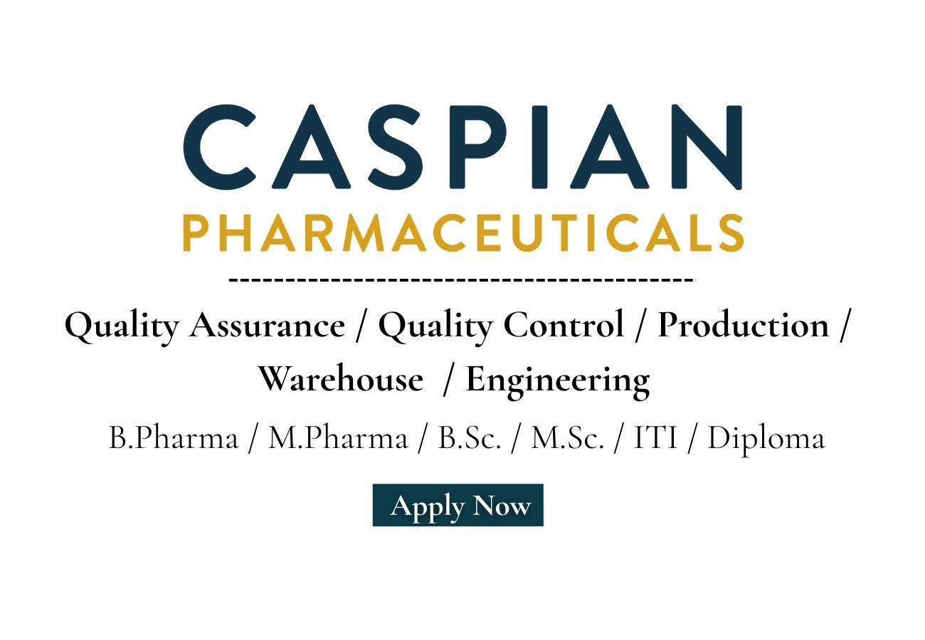 Caspian Pharmaceuticals Hiring For Multiple Openings