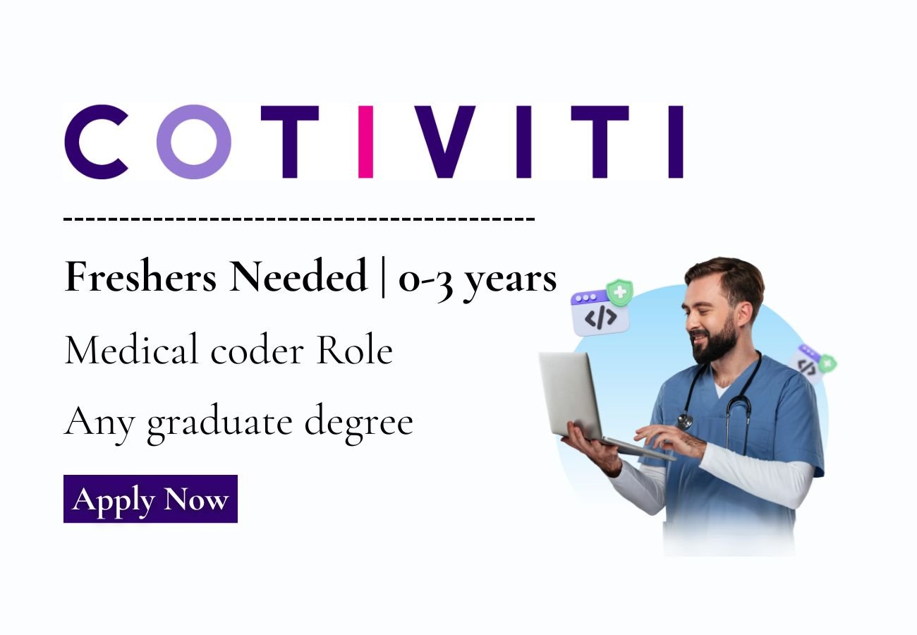 Freshers Needed In medical coding At COTIVITI