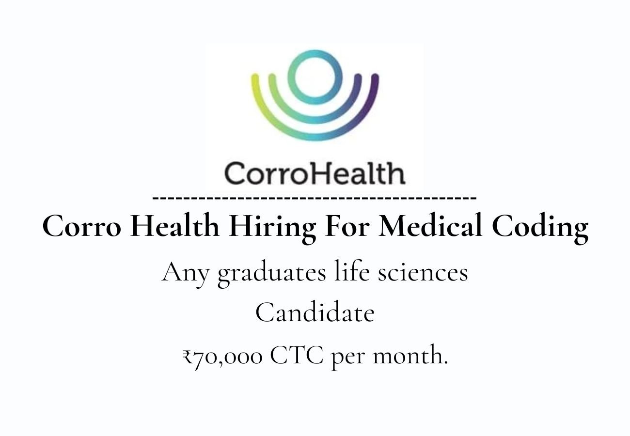 Corro Health Hiring For Medical Coding