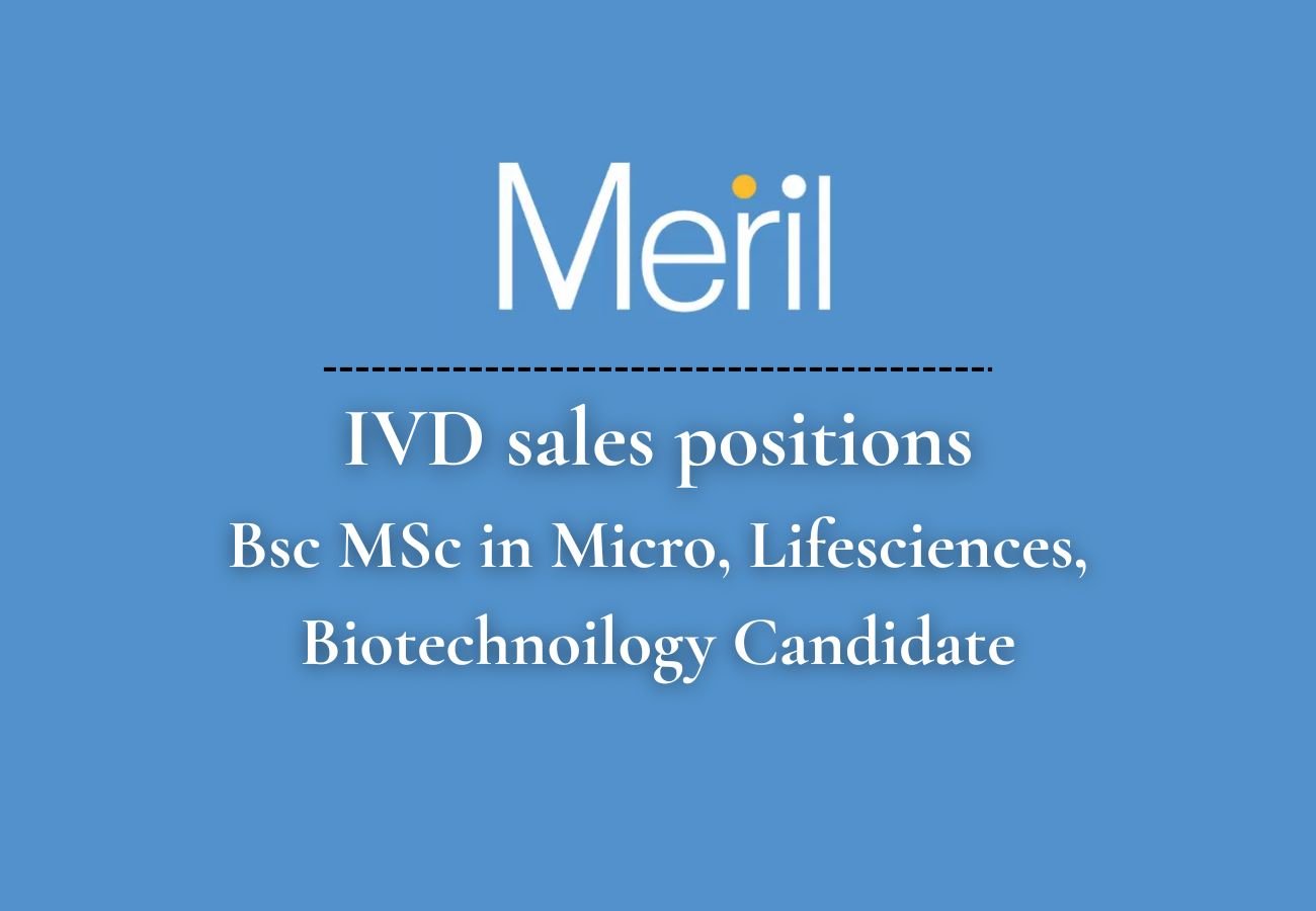 Meril Life Sciences Hiring For IVD sales positions