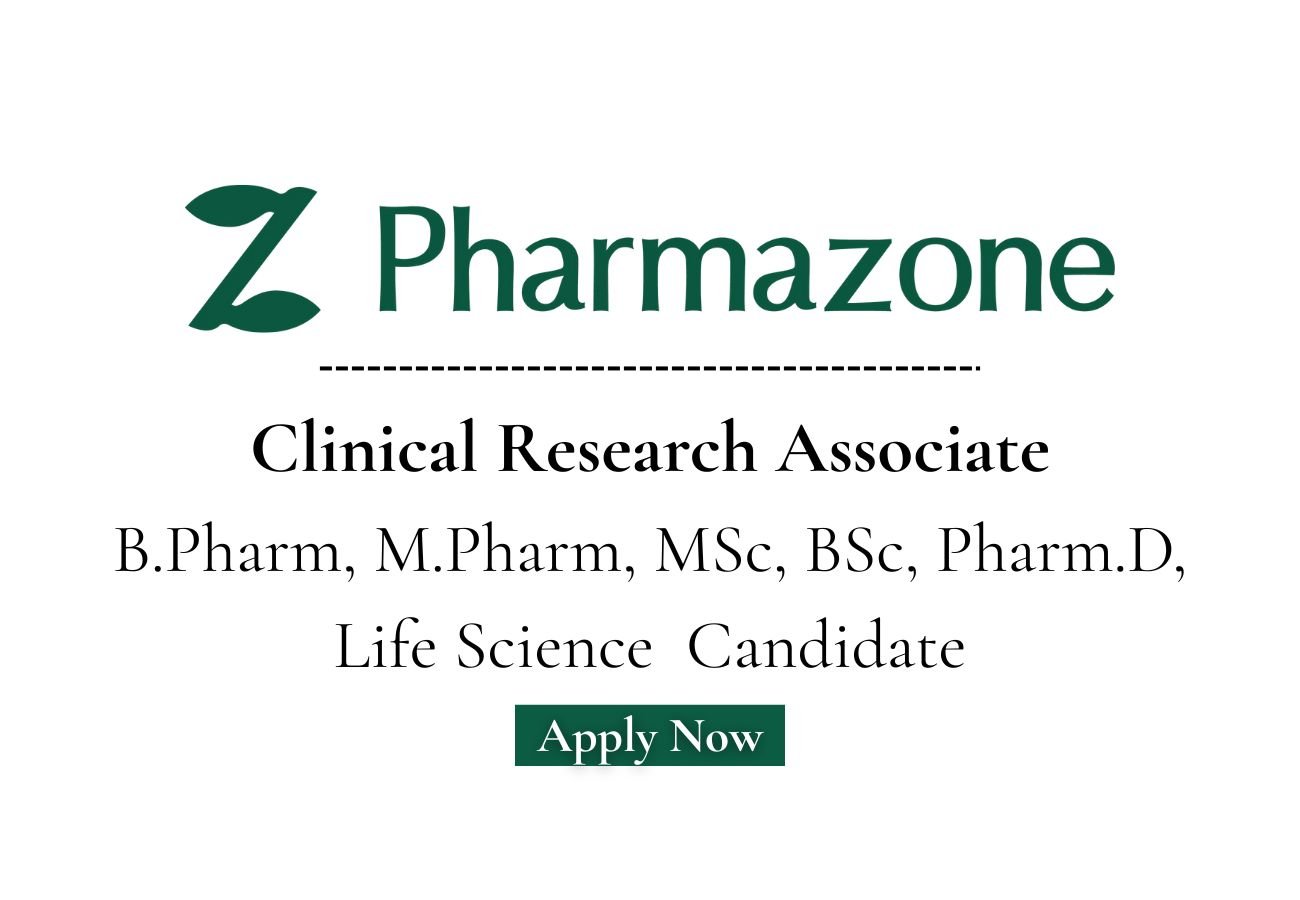 Pharmazone Hiring For Clinical Research Associate