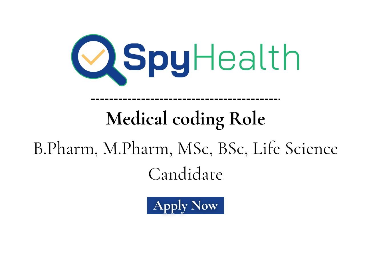 SpyHealth Hiring For Medical coding