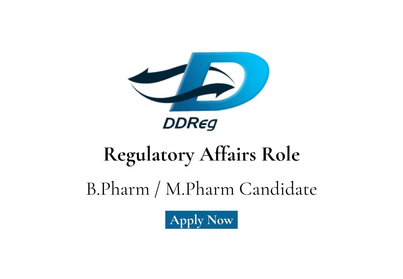 DDReg Pharma Hiring For Regulatory Affairs