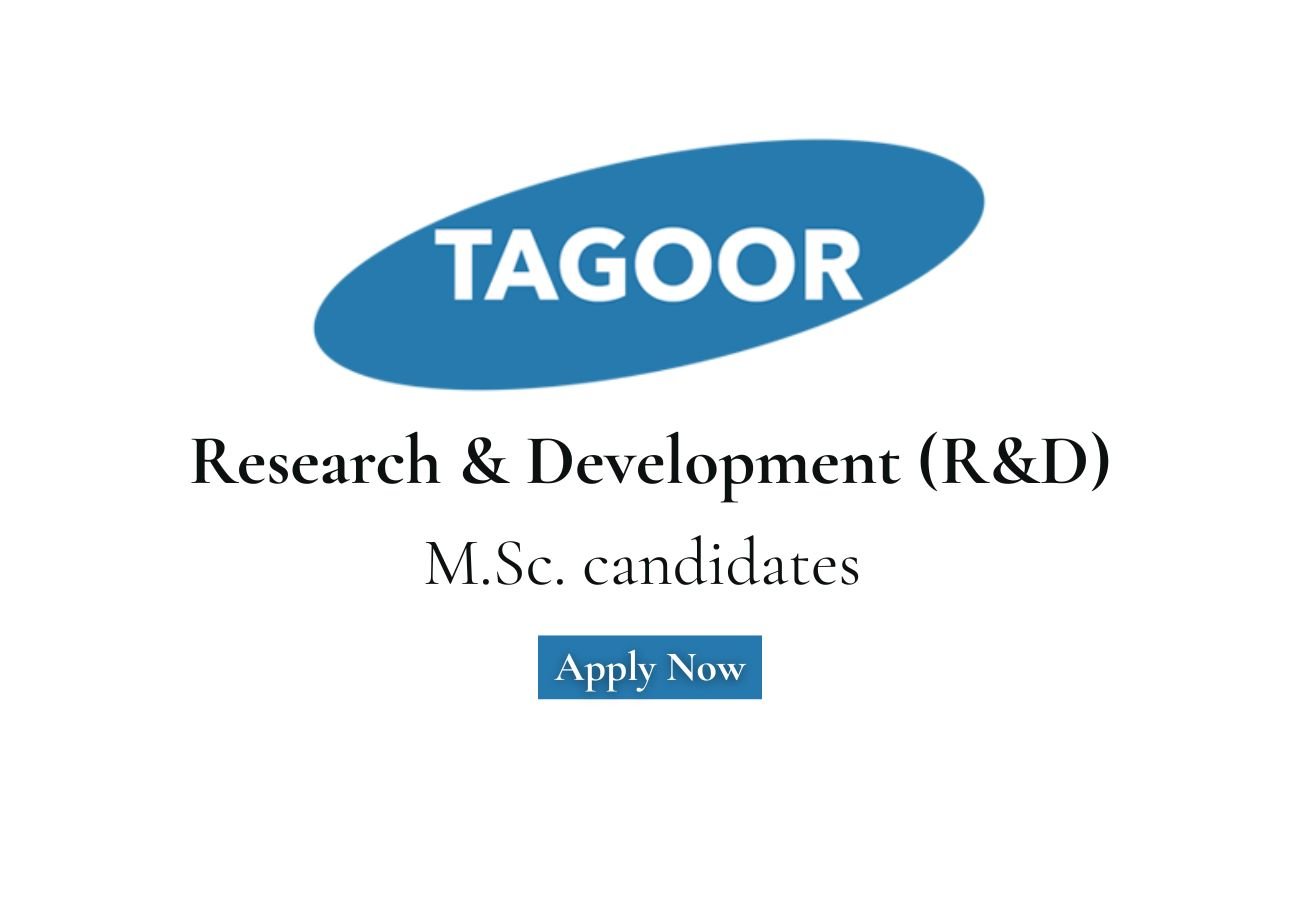 Tagoor Laboratories Hiring For Research & Development